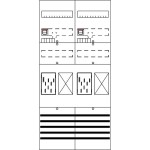Striebel & John BF27T22 Zählerfeld 7RE 2Z2R vorverdrahtet mit BKE-I 2CPX054127R9999 