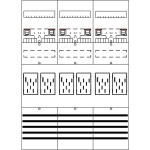 Striebel & John BF37T6 Zählerfeld 7RE 6Z vorverdrahtet mit BKE-I 2CPX054130R9999 