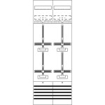 Striebel & John DF29C4 Zählerfeld 9RE 4Z vorverdrahtet mit Zählerkreuz 2CPX054157R9999 
