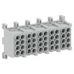 Striebel & John ZHK255 Hauptleitungsabzweigklemme 25mm² 5pol./4x Klemmstellen 2CPX054367R9999 