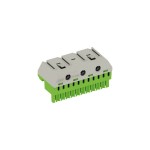 Striebel & John ZK113G PE-Klemmenblock 11x4+3x25mm² Quick-Steckklemme 2CPX062759R9999 