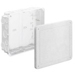 Kaiser 1097-28 Unterputz Universal-Einbaugehäuse 238 x 208 x 83 mm mit Mineralfaserplatte 