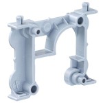 Kaiser 1261-10 Betonbau B² Aufstockelement für Aufstockhöhe 10 - 50 mm für Druckknopfbefestigung 