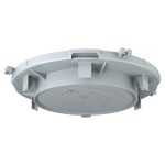 Kaiser 1281-04 Einbaugehäuse HaloX® 100 Frontteil Einbaudurchmesser Ø 85 mm für Ortbeton Nachfolgetyp zu 1290-48 