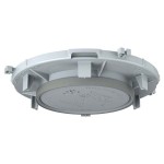 Kaiser 1281-63 Einbaugehäuse HaloX® 100 Frontteil Einbaudurchmesser Ø 80 mm für Sichtbeton Nachfolgetyp zu 1290-83 