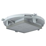 Kaiser 1281-69 Einbaugehäuse HaloX® 100 Frontteil Einbaudurchmesser 75x75 mm f. Sichtbeton Nachfolgetyp zu 1290-93 