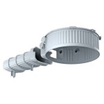 Kaiser 1283-40 Einbaugehäuse HaloX® 250 mit Tunnel 325 