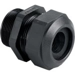 Kaiser 1540.29 Kabelverschr. Progress Kst. GFK Pg29 Schwarz RAL 9005 Kabel Ø 19.0-27.5 mm 25 Stück 