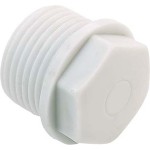 Kaiser 1600.50 Würgenippel Kst. M50x1.5 für Kabel Ø 22.0-35.0 mm ohne Bohrung hellgrau RAL7035 10 Stück 