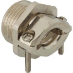 Kaiser 1809.02 Klemmbacken Verschraubung Messing Pg 9 Kabel Ø 6.0-10.0 mm 50 Stück 