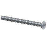 Kaiser 2472-40 Geräteschraube PlusMinus Ø 3,2 x 40 mm gvz Kombi-Antrieb Pozidriv / Schlitz 100 Stück 