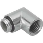 Kaiser 5621 Winkel 90° Ms mit Innen-/Aussengewinde Anschlussgewinde Pg21 / Pg21 25 Stück 