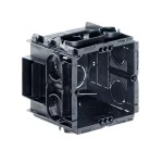 Kaiser 7651 Unterputz Q-range® Tiefe 65mm für Rohre M16-M20 ohne Schrauben Mittenabstand 60/71mm, 100 Stück 