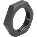 Kaiser 8216.40 Gegenmutter Kst. Pg16 Schwarz RAL 9005 100 Stück 