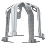 Kaiser 9310-10 Abstandhalter für abgehängte Decken Ø 68mm - Ø 80mm Tiefe 40mm - 100mm 