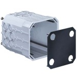 Kaiser 9908.21 UP-Abzweigdose 115x115x150 mm 