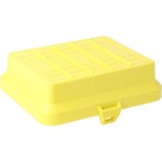 Kaiser AT2304 Steckbar Frontteil AK2 unbestückt gelb für 5x 3/4/5-polig GST18 / WINSTA MIDI 125x100x36 mm 10 Stück 