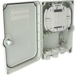 Kaiser AT29231 Connectivity Kompakt Gebäudeverteiler Gf-GV 4 Fasern ANT 1 LC/APC QD IP55 10 Stück 