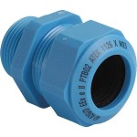 Kaiser EX1530.36.285 Kabelverschr. Progress Kst. GFK Pg36 Blau Exe II / Exi II Kabel Ø 27.0-28.5mm 10 Stück 