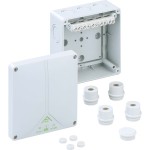 **Spelsberg ABOX 100-10² Abzweigkasten grau 690V M32 D=23mm IP54 81041001 