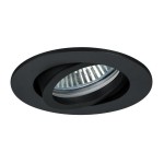 Brumberg 0063.08 Einbaustrahler GX5,3/ max. 50W rund schwenkbar schwarz IP20 