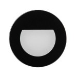 Brumberg 10158083 LED-Wandeinbauleuchte für Gerätedosen 230V AC 50 Hz 1,5W 3000K schwarz, 