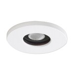 Brumberg 12053173 LED-Lichtpunkt 700 mA 3W 45° 3000K rund starr strukturweiss IP65 (bei 