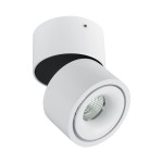 Brumberg 12062173 LED-Anbaustrahler 230V AC 50 Hz 6,2W 34° 3000K rund dreh- und schwenkb 