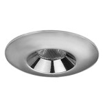 Brumberg 12071253 LED-Lichtpunkt 350 mA 1,2W 30° 3000K rund starr alu matt IP44 (bei Ein 
