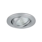 Brumberg 12353643 LED-Einbaustrahler 350 mA 6W 38° 3000K rund schwenkbar titan matt IP65 
