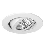 Brumberg 12361073 LED-Einbaustrahler 350 mA 7W 38° 3000K rund schwenkbar weiss IP20 