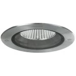 Brumberg 12662223 LED-Einbaudownlight rund 230V AC 50 Hz 13W 3000K 40° Glas klar edelst 