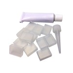 Brumberg 15720000 Silikon-Endkappen-Set IP67 zu 15271/15272 (12 Kappen 1 Tube Silikon 3 g) Für 
