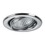 Brumberg 2034.02 Einbaustrahler GX5,3/ max. 50W rund schwenkbar chrom IP20 