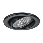 Brumberg 2034.08 Einbaustrahler GX5,3/ max. 50W rund schwenkbar schwarz IP20 