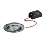 Brumberg 38145223 LED-Einbaustrahler 230V AC 50 Hz 6W 38° 3000K rund schwenkbar edelsta 