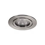 Brumberg 39375423 LED-Einbaudownlight 230V AC 50 Hz 6W 38° 3000K rund starr edelstahl, 