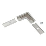 Brumberg 53069070 Verbindungsstück 90° zu 53654 weiss lackiert 