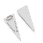 Brumberg 53079260 Endkappen-Set zu LED-Wandanbauprofil 53754260 silber 