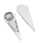 Brumberg 53080070 Endkappen-Set zu LED-Wandanbauprofil 53754070 weiss 