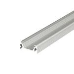 Brumberg 53902080 LED-Anbauprofilset schwarz eloxiert mit 2 Endkappen 4 Haltern und einer Abde 