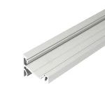 Brumberg 53911080 LED-Anbau-Eckprofilset schwarz eloxiert mit 2 Endkappen 2 Haltern und einer 