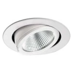Brumberg 88673174 LED-Einbaurichtstrahler 230V AC 50 Hz 32W 38° 4000K rund weiss schalt 