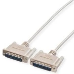 roline 11.01.3518 RS232 Kabel 25polig Stecker/Stecker 1,8 Meter 
