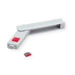 roline 11.02.8333 USB Typ C Port Blocker 1x Schloss und 1x Schlüssel 