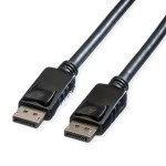 roline 11.04.5602 DisplayPort Kabel DP Stecker/Stecker schwarz 2 Meter 