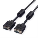 roline 11.04.5670 Monitor-Kabel mit Ferritkern+DDC HD15 Stecker/Stecker 20 Meter 