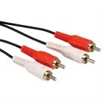 roline 11.09.4338 Cinch-Verbindungskabel duplex Stecker/Stecker 10 Meter 