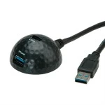 Value 11.99.8999 USB 3.2 Gen 1 Dockingkabel Dome schwarz 1,5 Meter 