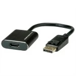 roline 12.03.3164 DisplayPort-HDMI Adapter v1.4 HDR 10 DP Stecker-HDMI Buchse Aktiv 